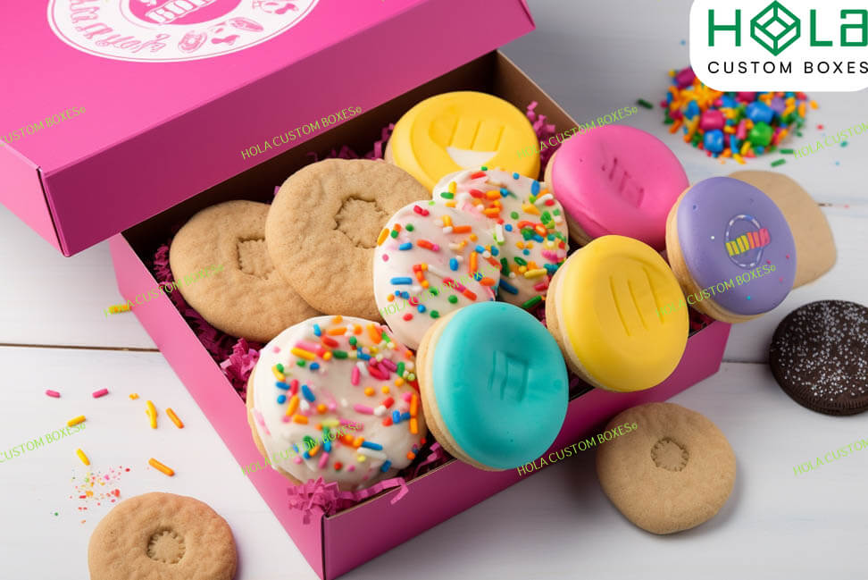 custom cookied boxes with logo