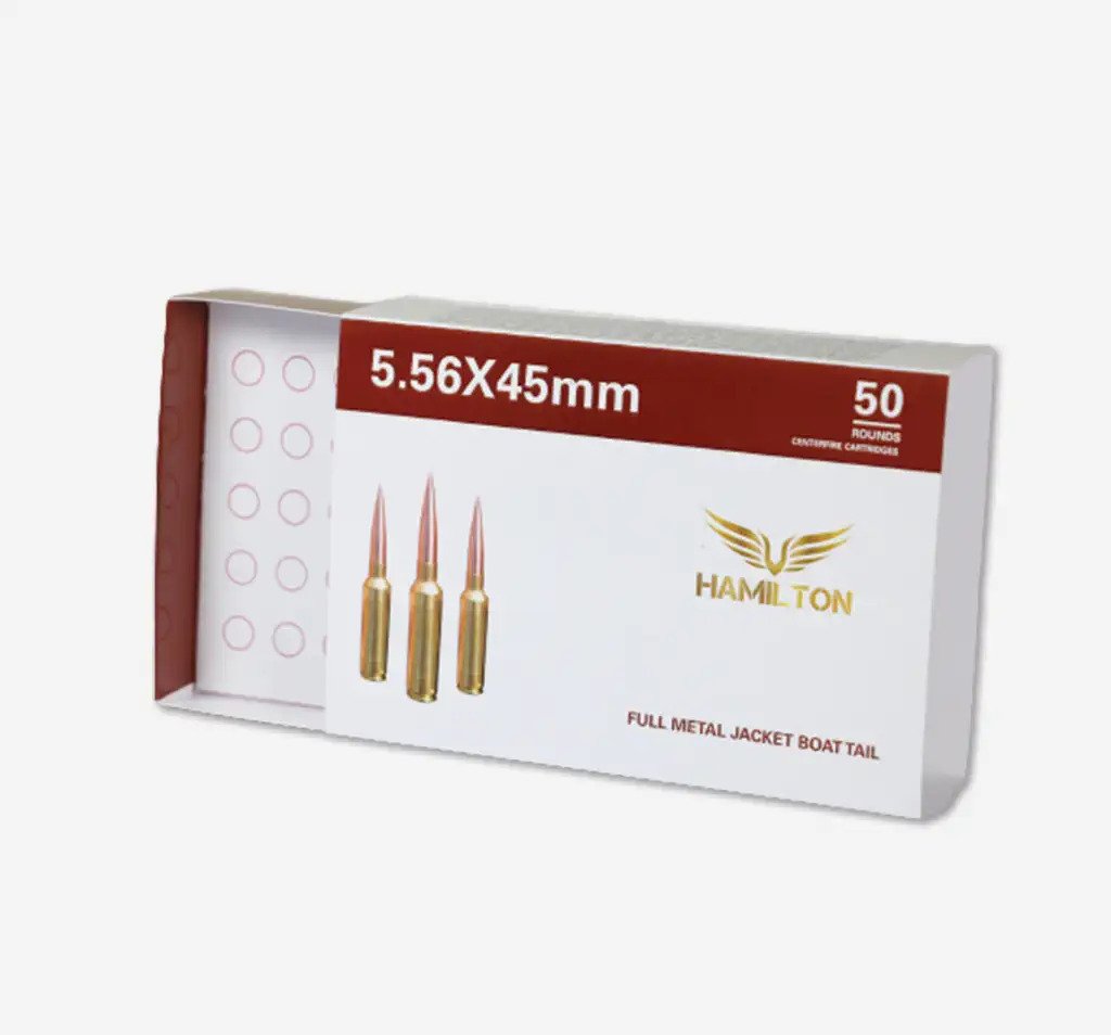 REPACKBOX® 3-Pack Sample Cardboard Ammo Boxes - 9MM Military Style - Handgun Ammunition Storage