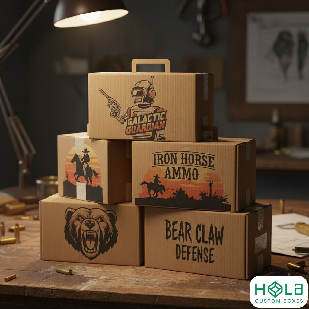 Cardboard Wholesale Ammo Boxes | Safe, Custom & Retail Packaging Guide