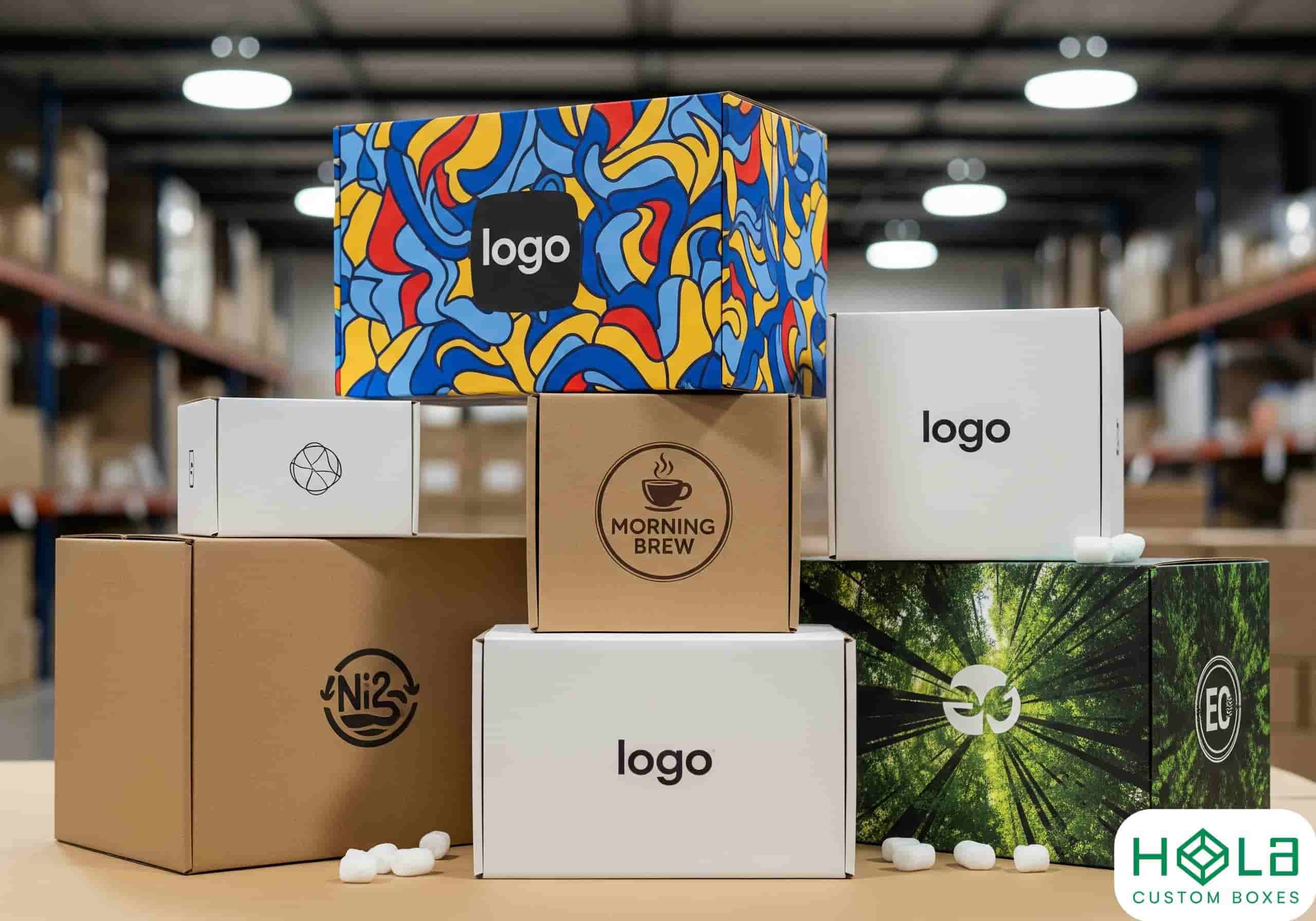 Why Wholesale Custom Boxes with Logo Boost Branding & Customer Trust