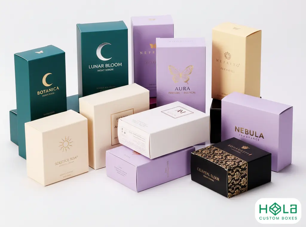 Custom Shampoo Boxes | Sustainable Haircare Packaging by Hola Custom Boxes