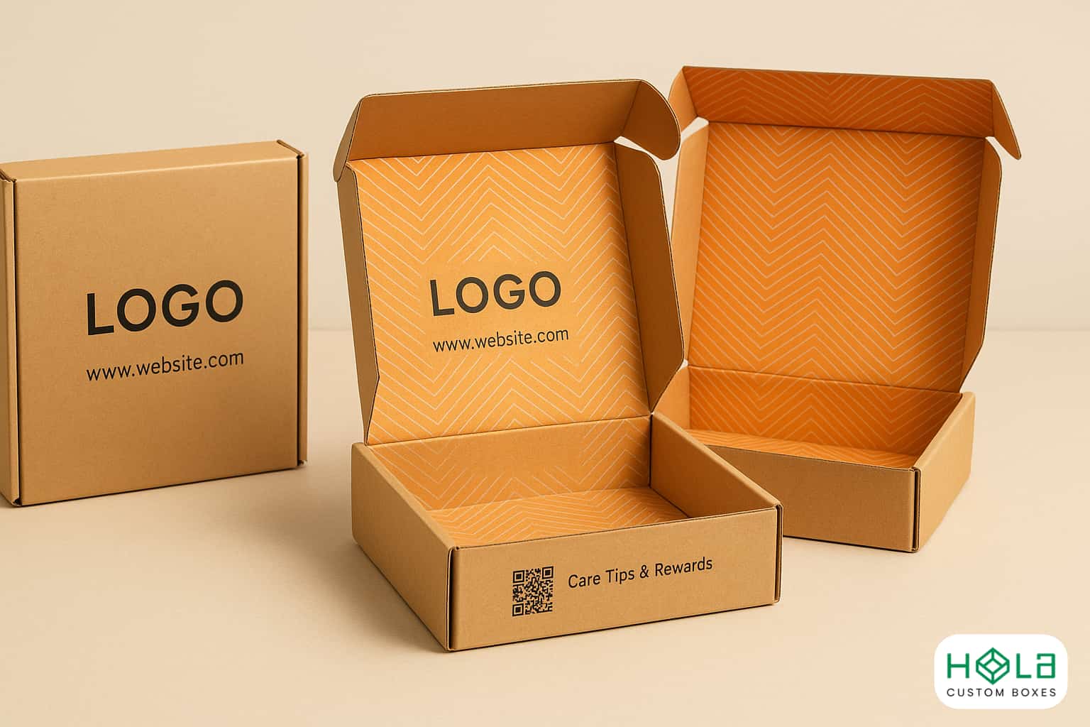 custom pr boxes with logo
