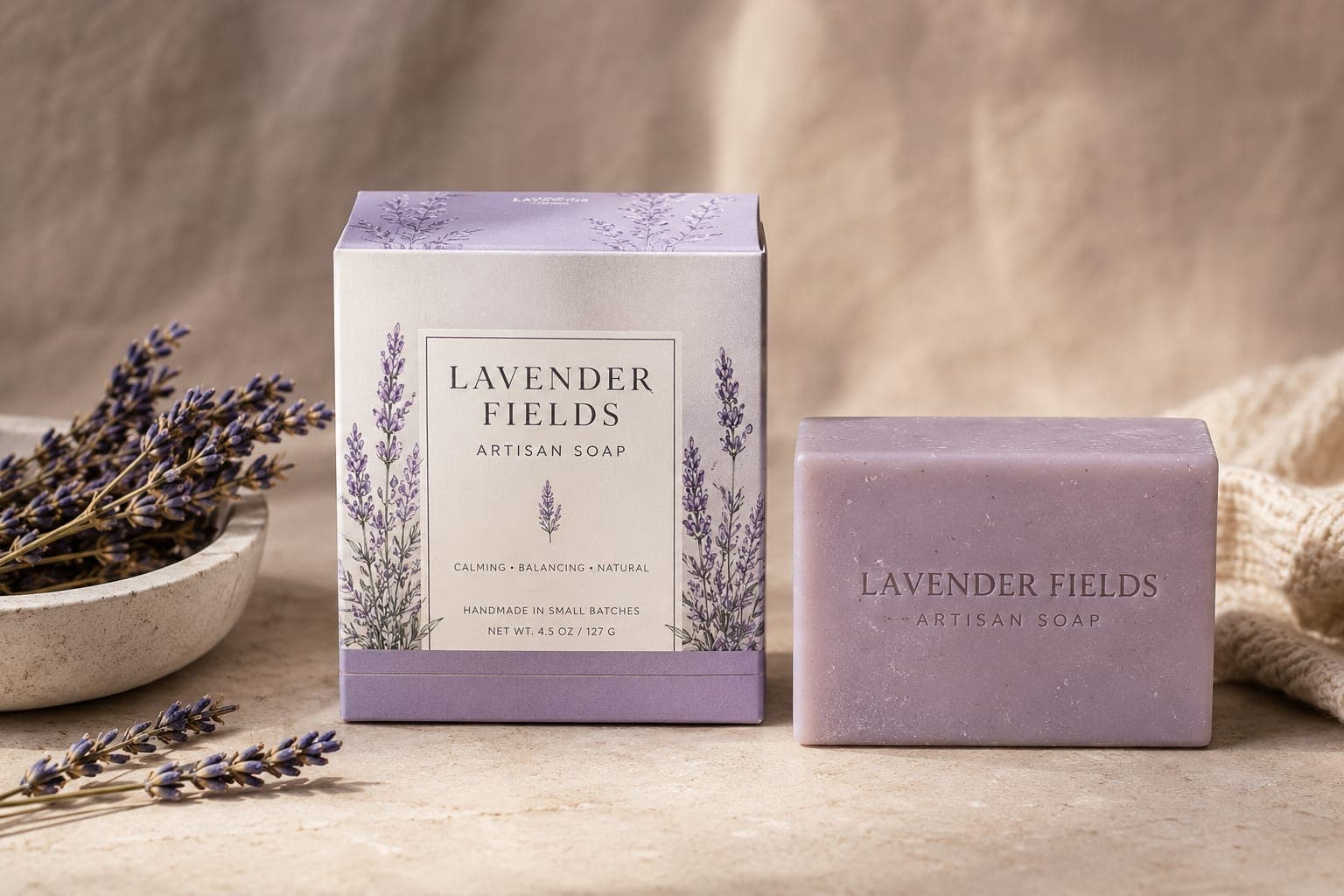 Soap Boxes WIth Premium Design Lavender Soap Boxes WIth Premium Design