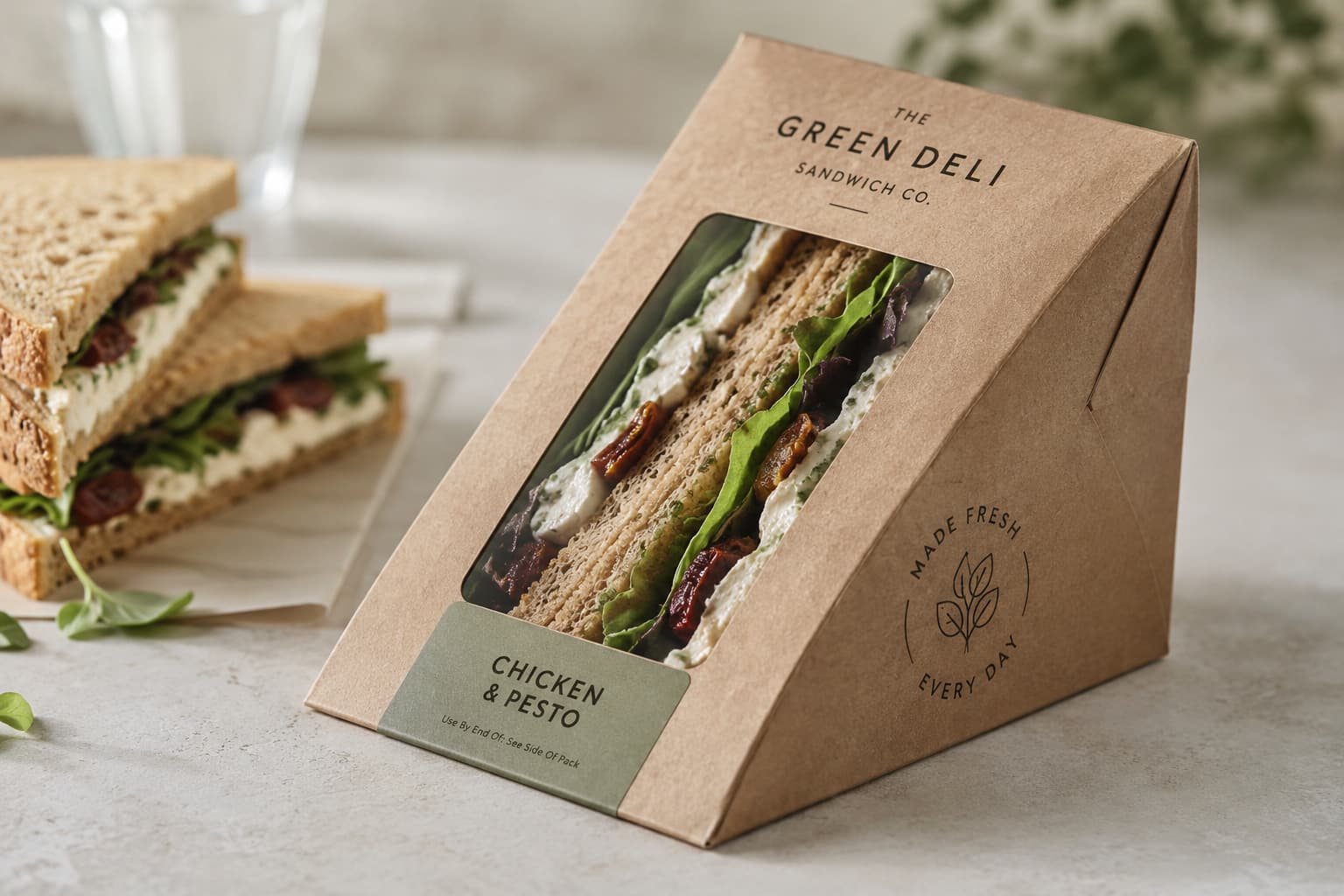 Custom Sanwhich Takeaway Boxes