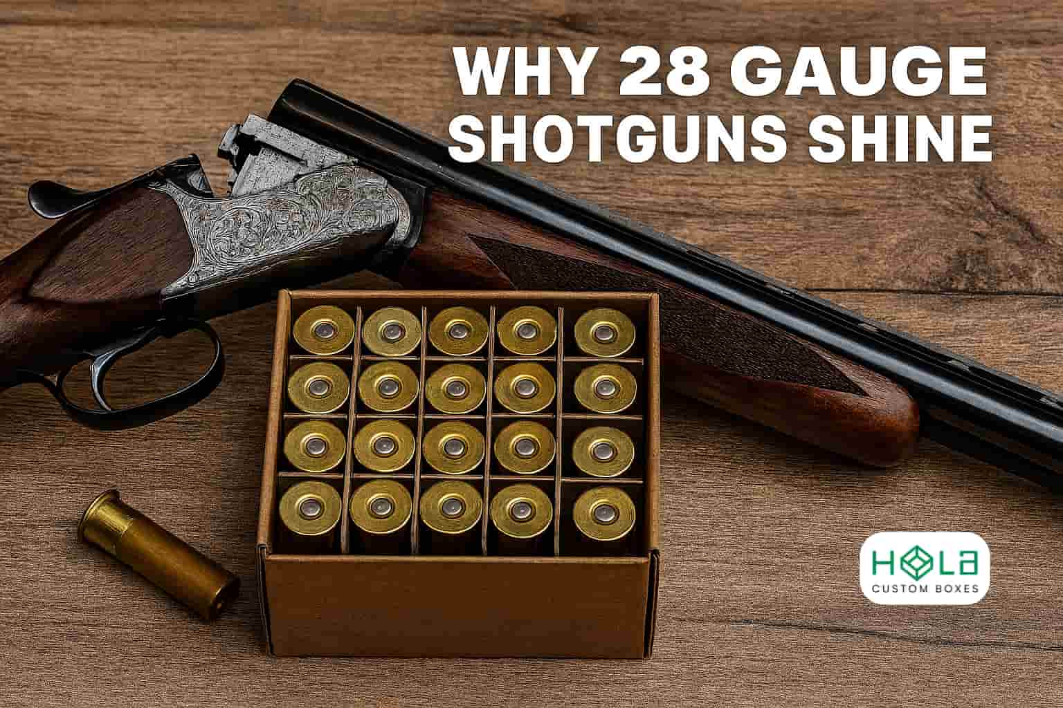 Why 28 Gauge Shotguns Shine: Performance, Applications, and Protecting Your Rounds with Custom Ammo Boxes