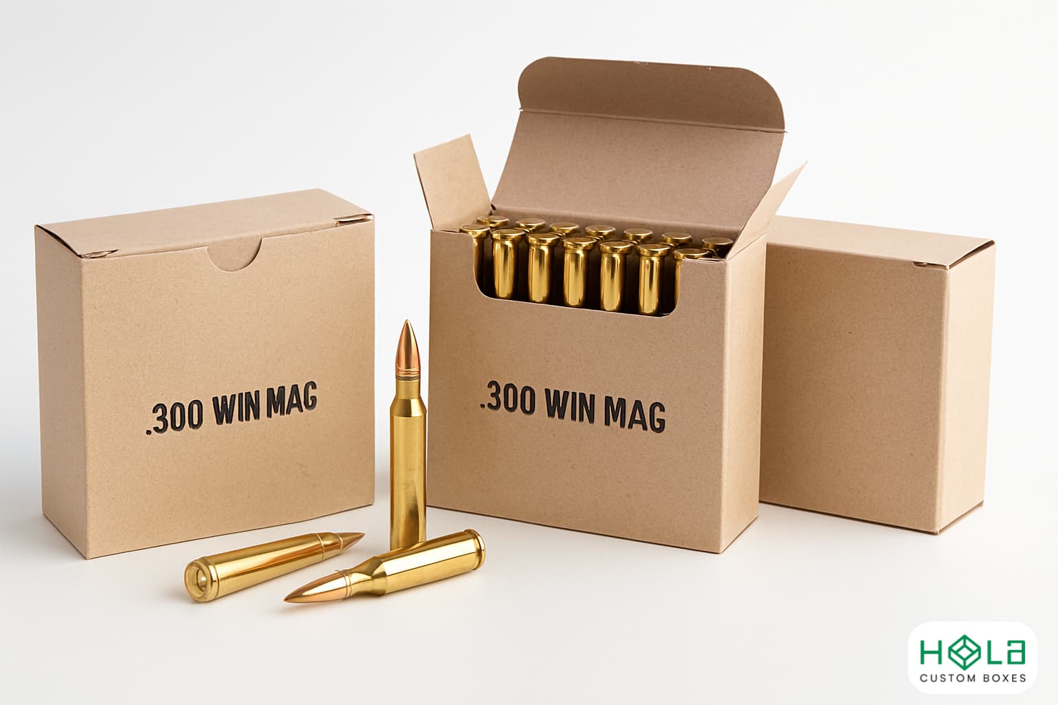 .300 Win Mag Ammo Boxes: Custom Cardboard Solutions for Magnum Precision