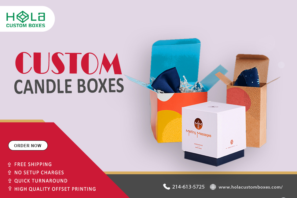 Custom Candle Boxes, Wholesale