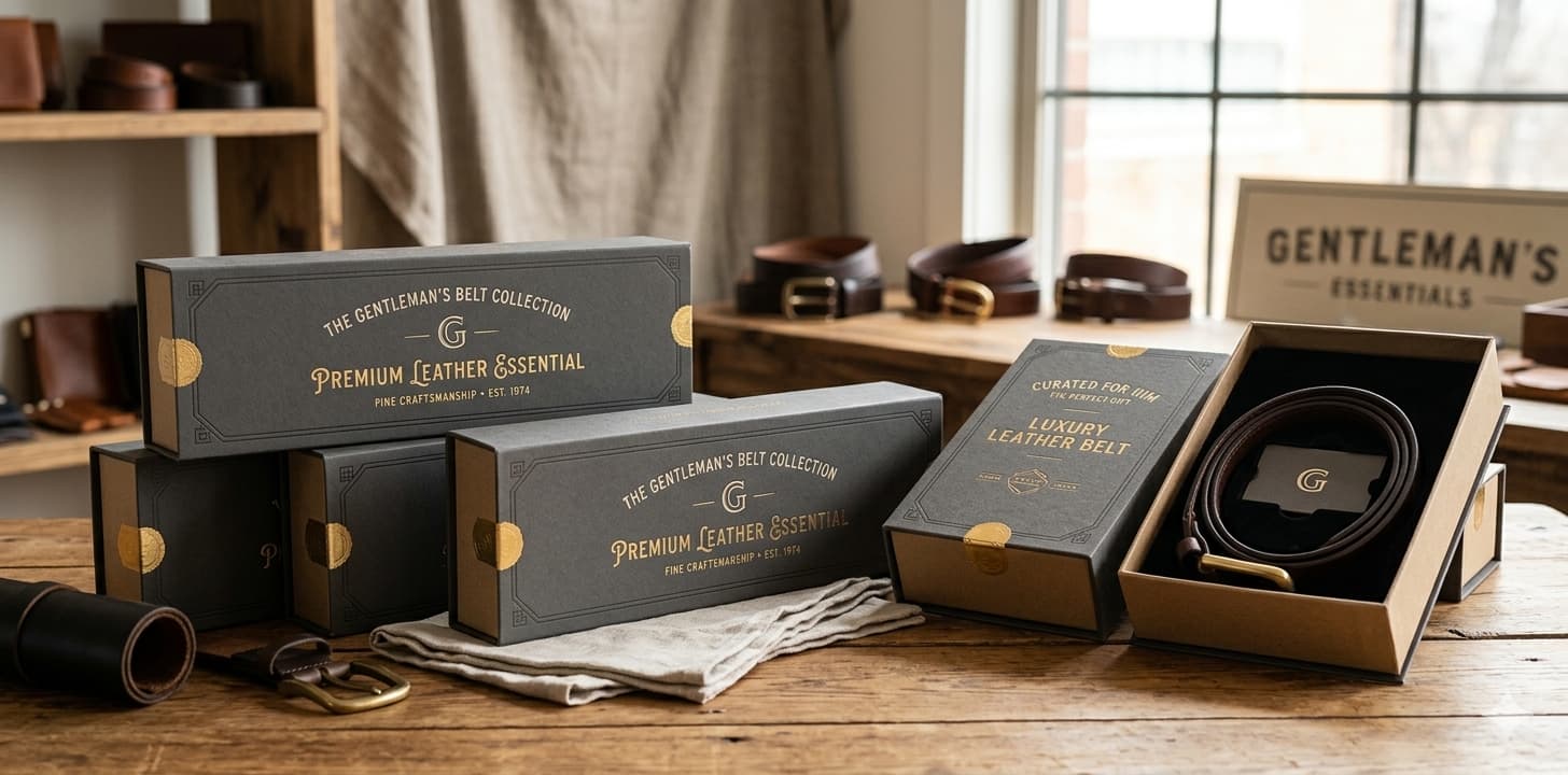 Custom Belt Boxes That Make Gifting Unforgettable — by Hola Custom Boxes