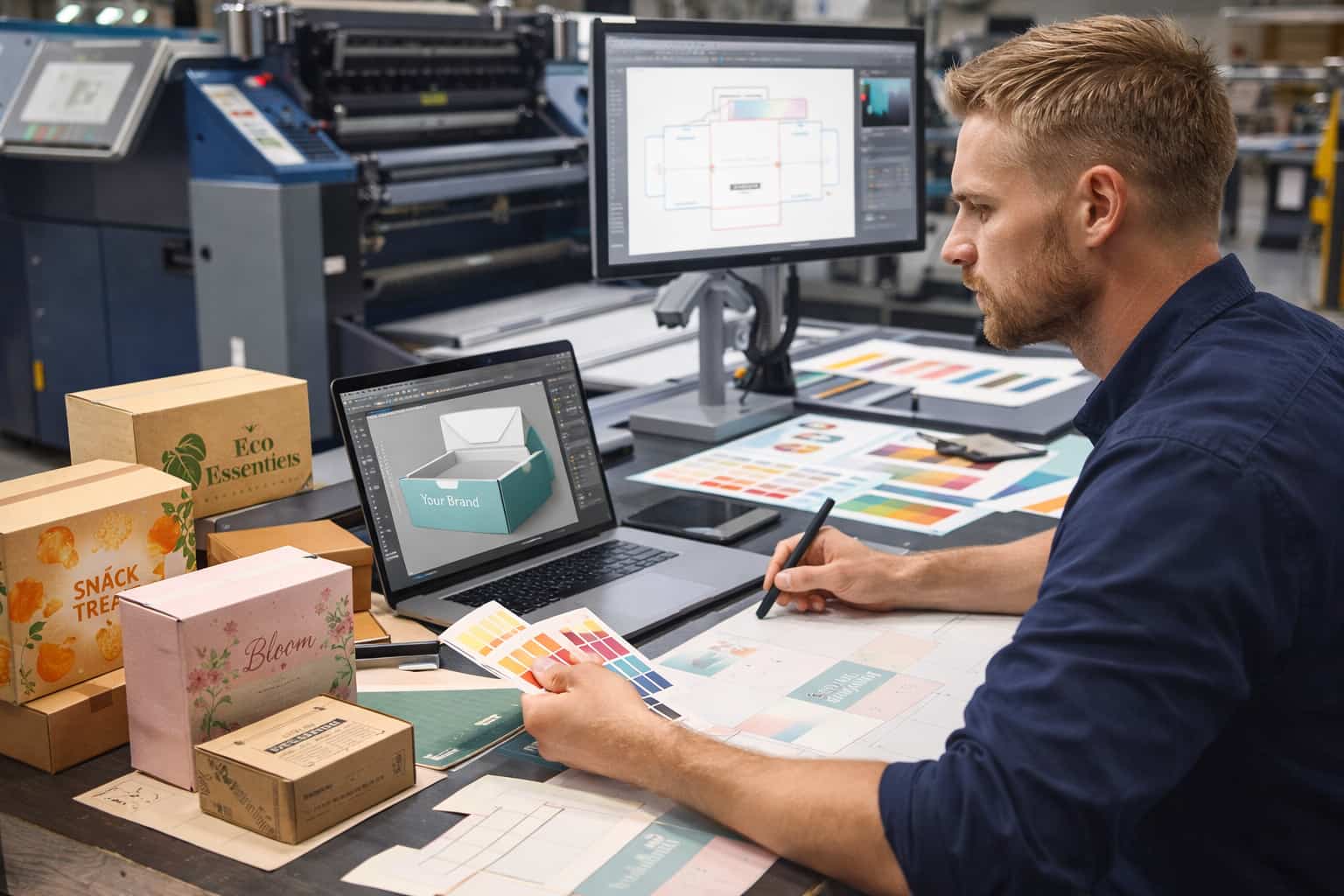 What Are the Benefits of Working With a Custom Packaging Box Supplier That Offers Personalized Design Services?