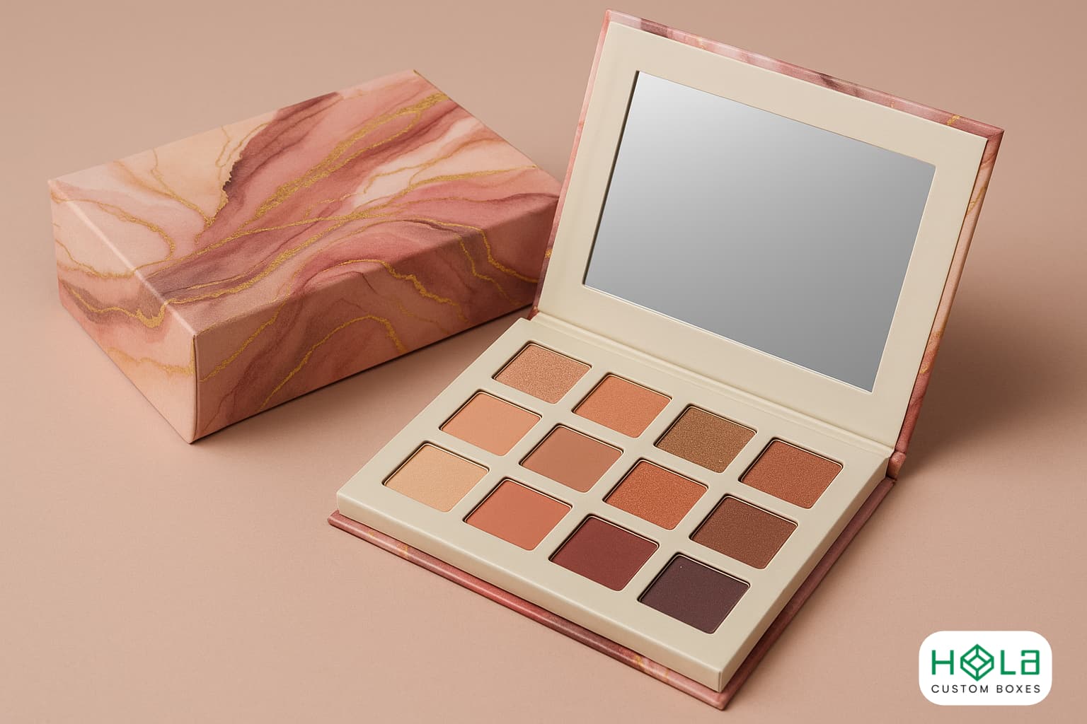 Unleash Color & Creativity: Custom Eyeshadow Boxes Designed to Elevate Your Beauty Brand