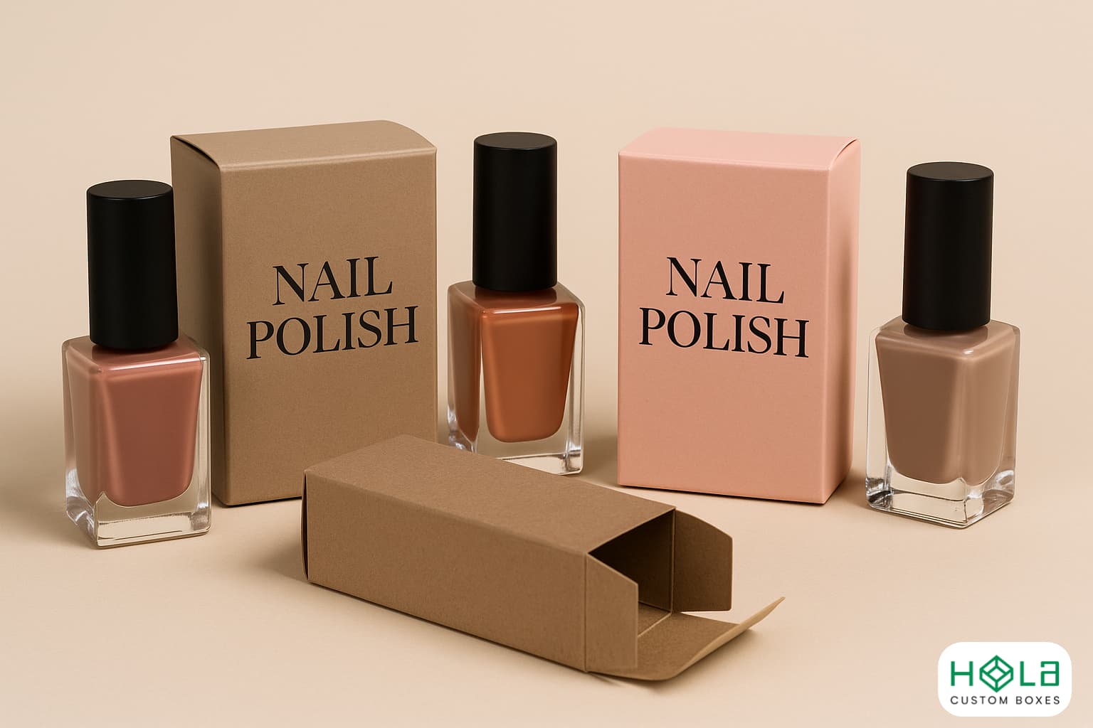 Polish Your Brand Image: Custom Nail Polish Boxes That Boost Shelf Appeal & Sales